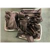 Image 1 : "Motherland: Fort Salem" - Approx. 20 pairs of assorted black boots & women's long boots