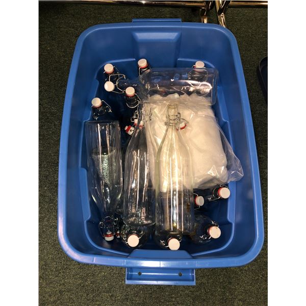 "Motherland: Fort Salem" - Group of 18 Glass Bottles w/caps