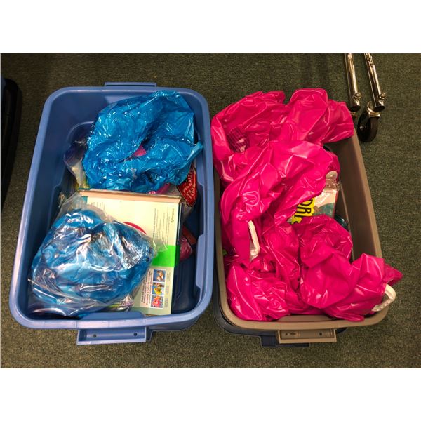 "Motherland: Fort Salem" - 2 Boxes of Kids Swimming accessories - includes swimming goggles/swim tub