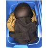 Image 3 : "Motherland: Fort Salem" - 3 Boxes of misc. items - includes helmets/ceramic pottery/military green 