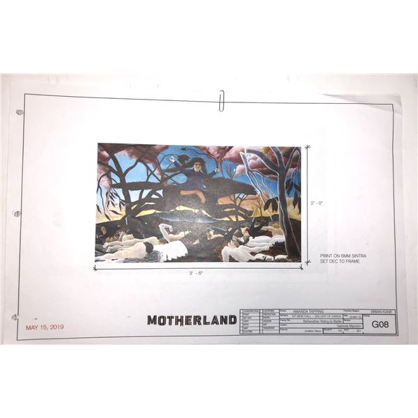 "Motherland: Fort Salem" Original Production notes / Schematics / Estate blueprints.