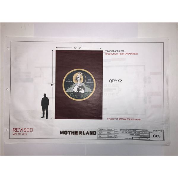 "Motherland: Fort Salem" Original Production notes / Schematics / The Hague blueprints.