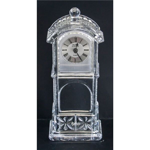 Crystal Clock Godinger Made in Taiwan