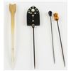 Image 7 : Lot of Mother of Pearl Hairpins and Misc