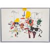 Image 2 : American Lithograph Signed JMB Inscribed "AC"