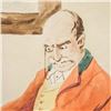 Image 4 : Spanish Watercolor on Paper Signed Piccaso