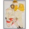 Image 2 : Austrian Watercolor Signed EGON SCHIELE 1914