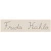 Image 3 : Mexican Linocut Etching Signed Frida Kahlo
