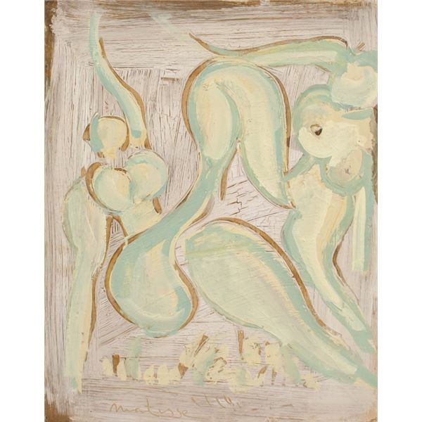 French Oil on Canvas Signed Henri Matisse