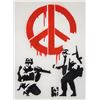 Image 2 : Spray Paint on Paper Banksy Style