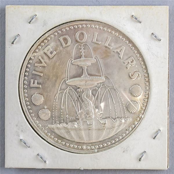 Barbados 1973 5 Dollars