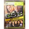 Image 1 : XBOX 360 CSI HARD EVIDENCE VIDEO GAME BY UBISOFT