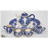 Image 1 : BLUE WILLOW STYLE MINATURE TEASET