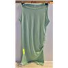Image 1 : NEW WOMENS TANK TOP STYLE LONG SHIRT, SMALL, GREEN