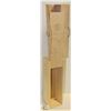 Image 4 : 2 WOODEN GIFT WINE BOTTLE HOLDERS W/ EMBLEM
