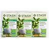 Image 2 : STASH ORGANIC PREMIUM GREEN TEA, 3 BOXES