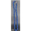 Image 1 : #116- NATURAL BLUE LAPIS LAZULI NECKLACE