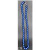 Image 1 : #116- NATURAL BLUE LAPIS LAZULI NECKLACE