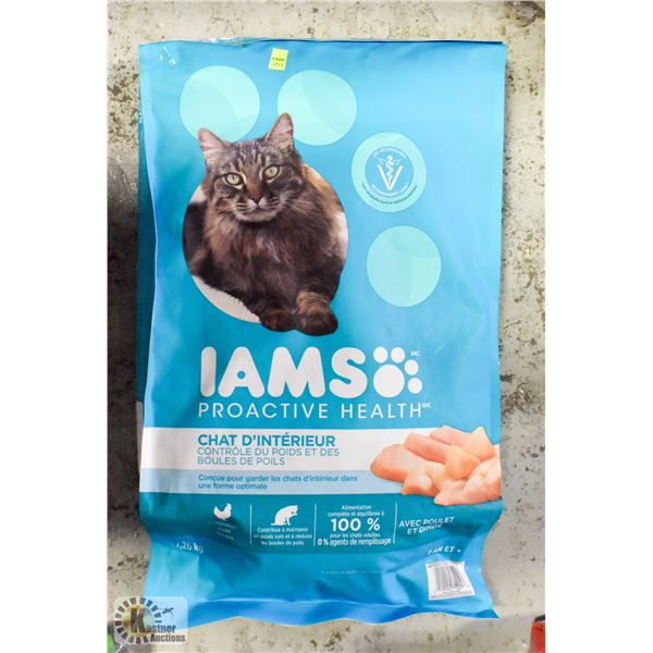 7.26 KG BAG OG IAMS CAT FOOD