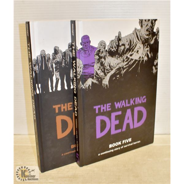 THE WALKING DEAD GRAPHIC NOVELS X 2