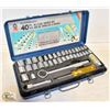 40 PC RATCHET AND SOCKET SET