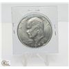 Image 2 : 37)  USA 1972 EISENHOWER SILVER LIBERTY DOLLAR