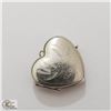 Image 2 : BZ535-86 SILVER 16" LOCKET NECKLACE