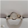 Image 1 : BZ535-68 SILVER MOONSTONE RING