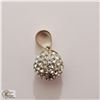 Image 1 : BZ535-55 10K YELLOW GOLD CUBIC ZIRCONIA PENDANT