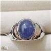 BZ519-134 SILVER TANZANITE(4.2CT) RING