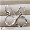 BZ519-129 SILVER EARRINGS