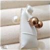 Image 2 : BZ519-135 SILVER FRESH WATER PEARL EARRINGS