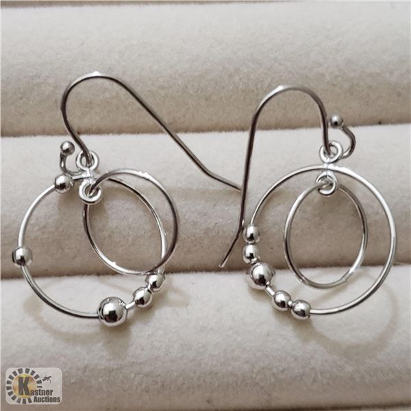 BZ519-101 SILVER EARRINGS