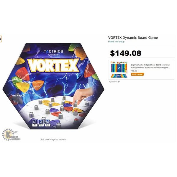 SEALED VORTEX DYNAMIC BOARD GAME