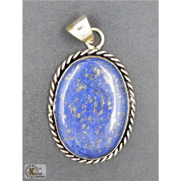 #18-NATURAL LAPIS LAZULI PENDANT