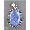 Image 1 : #18-NATURAL LAPIS LAZULI PENDANT