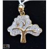 Image 1 : #349-DIAMOND ACCENT PENDANT 2.7G