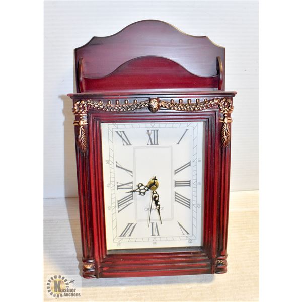 CLOCK WITH KEY CUPBOARD