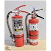 Image 1 : 2 CHARGED 5-7LBS FIRE EXTINGUISHERS