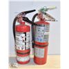 Image 1 : 2 CHARGED 5-7LBS FIRE EXTINGUISHERS