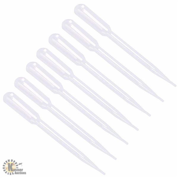 NEW 3ML PIPETTES, 2 BAGS OF 200 PIECES PER BAG