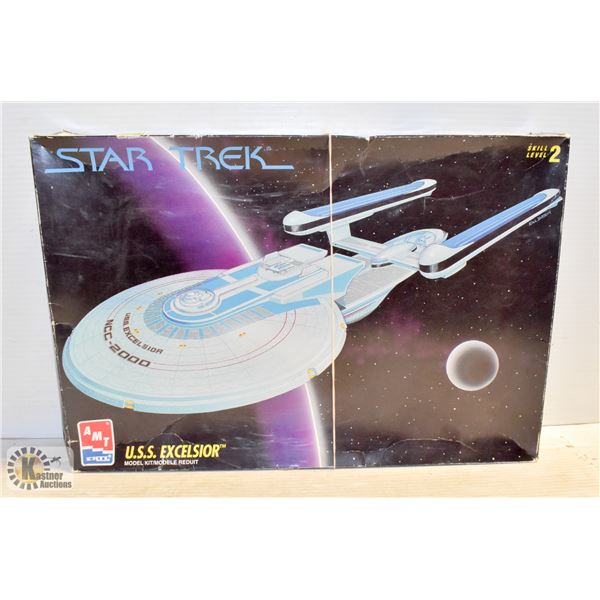 STAR TREK USS EXCELSIOR MODEL, COMPLETE