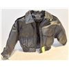 Image 1 : KIDS SIZE 3 LEATHER JACKET LINED