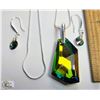 Image 1 : 34)  FREEFORM RAINBOW TITANIUM CRYSTAL