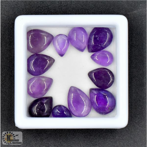 #314-NATURAL PURPLE AMETHYST GEMSTONE 32.15