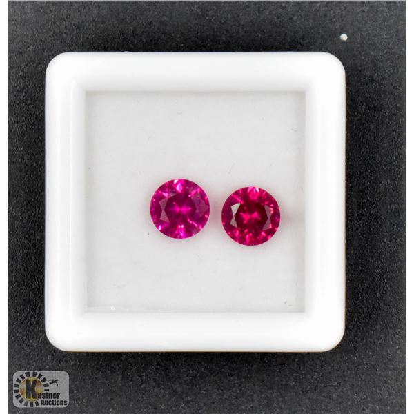 #306-RED RUBY MAZOMBIGZ GEMSTONE 2.00CT