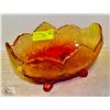 Image 1 : VINTAGE GLASS FRUIT BOWL