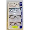 Image 1 : FOSTER GRANT LADIES READING GLASSES 3 PACK +2.50