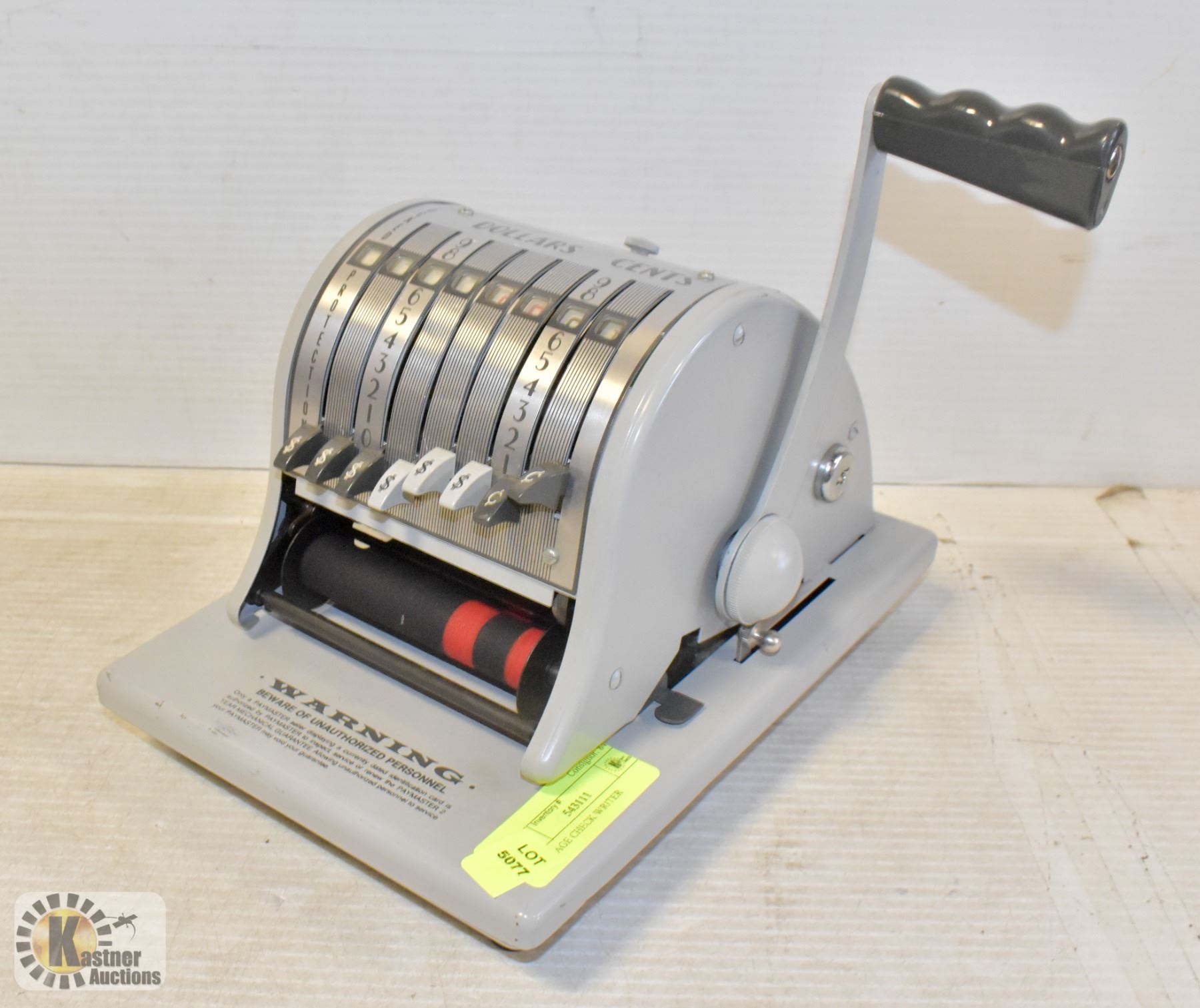 VINTAGE CHECK WRITER