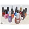 Image 1 : NEW 12 NAME BRAND BOTTLES OF NAIL POLISH